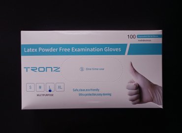 Latex Powdered Examination Gloves