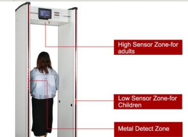 Walk Through  Non-Contact Infrared Metal detector