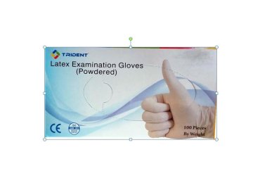 Latex powder Free Gloves