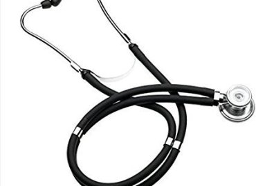 Double Tube Medical Stethoscope Dual Head