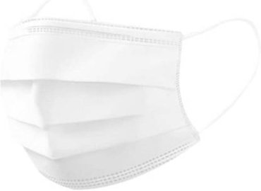 3ply white surgical mask